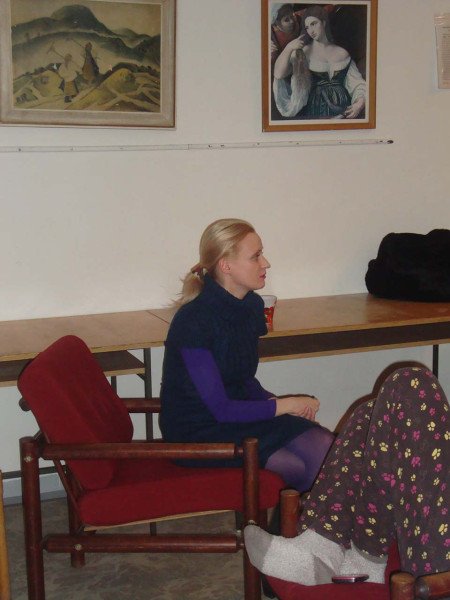Školský internát - beseda s pani doktorkou Analayovou