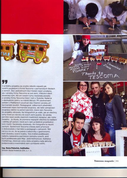 Medzinárodný projekt "Hospitality is our priority"