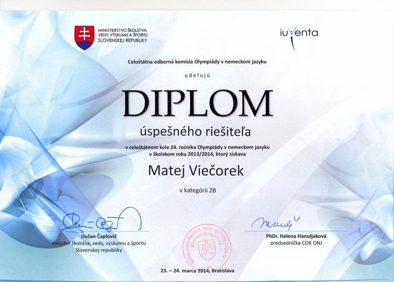 Olympiáda v nemeckom jazyku