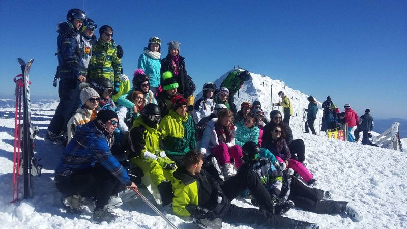 Študenti I.C triedy vyskúšali trate Svetového pohára na Chopku