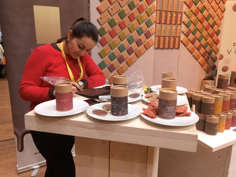 Amsterdam - výstava čokolády