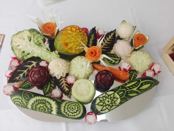 Carving fruit a otváranie jesennej sezóny v Plantexe Veselé