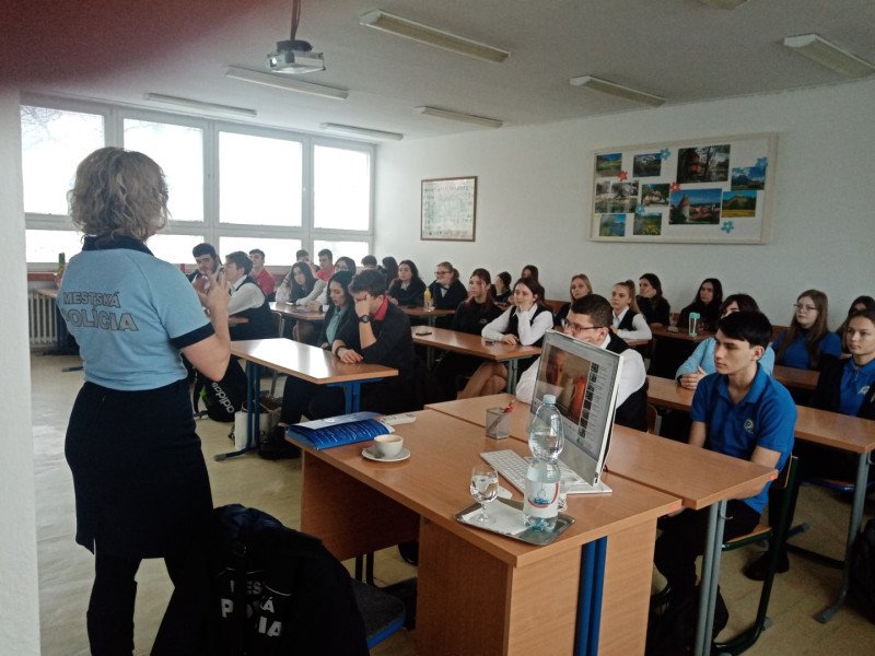 Prednáška na tému obchodovanie s ľuďmi