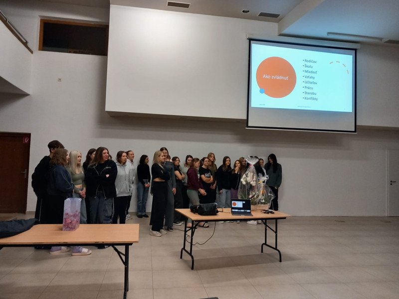 Prednáška so psychologičkou na tému stres, úzkosť a zvládanie psychickej záťaže 