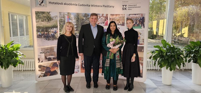 Návšteva indickej veľvyslankyne 