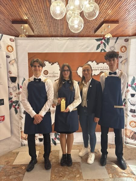HOTELÁCI na súťaži Junior Barista Cup v Námestove