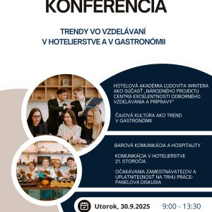 Konferencia Trendy v hoteliérstve a gastronómii