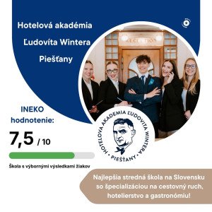 HOTELKA Z PIEŠŤAN MÁ AJ TENTO ROK ŽIAKOV S VÝBORNÝMI VÝSLEDKAMI