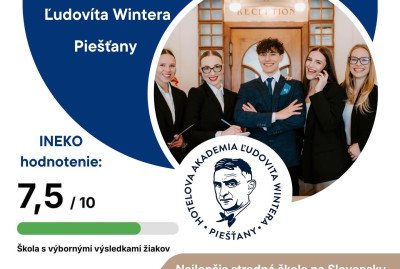 HOTELKA Z PIEŠŤAN MÁ AJ TENTO ROK ŽIAKOV S VÝBORNÝMI VÝSLEDKAMI